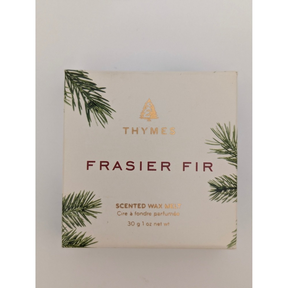 Thymes Frasier Fir Scented Wax Melt 1 oz 30g Christmas Pine Evergreen 12369-01